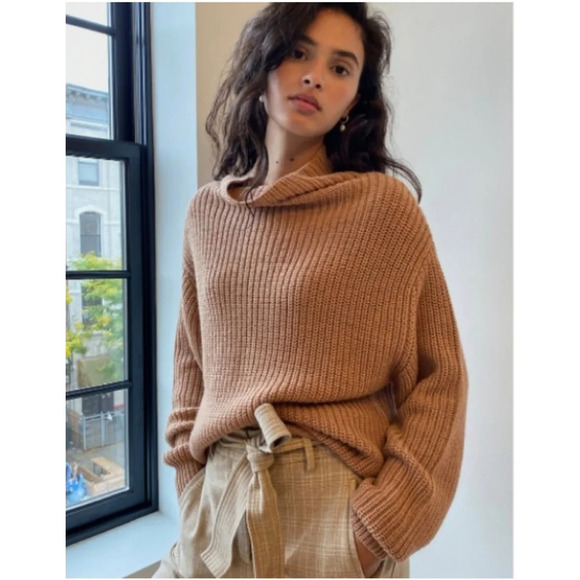 ARITZIA WILFRED Montpellier Waist Sweater Wool Crop XXS - Picture 5 of 11